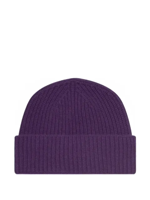 BOMPARD Axel ribbed-knit cashmere beanie hat