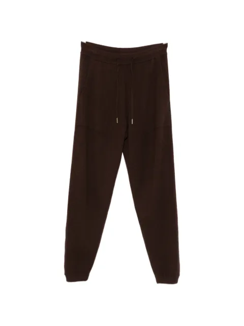 BOMPARD carrot-cut cashmere track pants