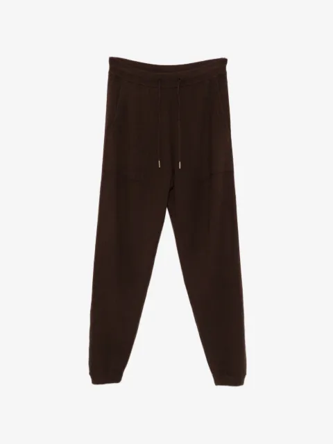 BOMPARD carrot-cut cashmere track pants