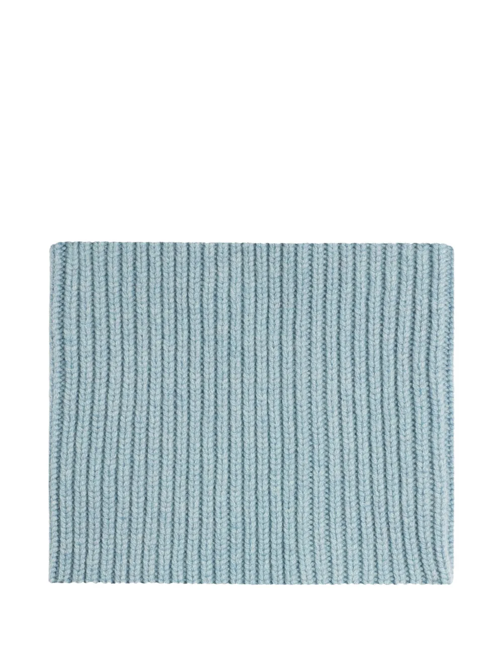 Bompard Sam Ribbed Cashmere Snood In Blue