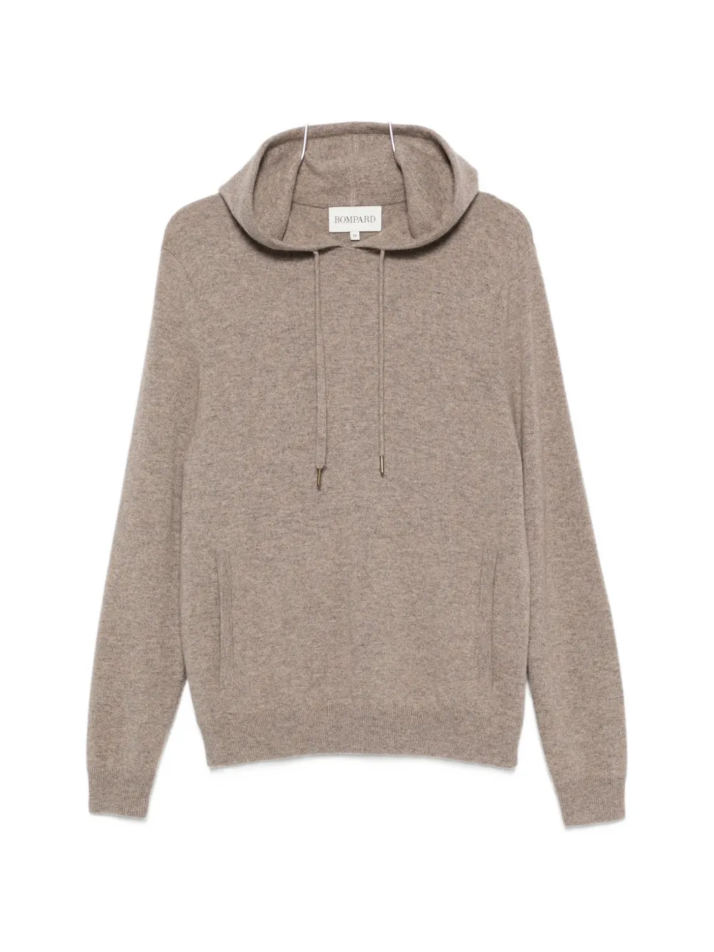 Bompard Cashmere Hoodie In Neutral
