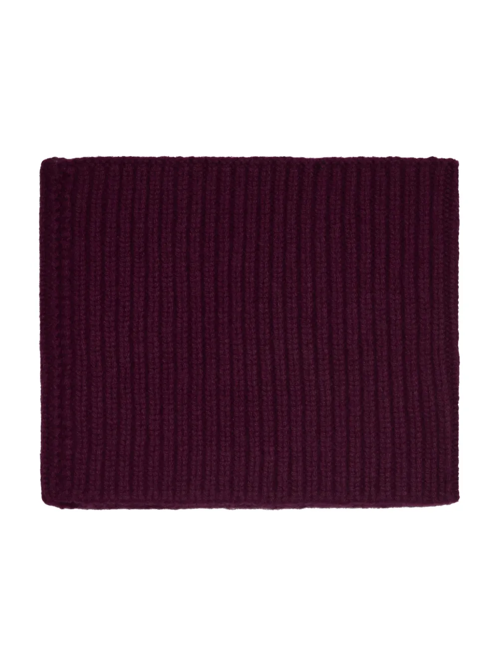 BOMPARD Sam geribbelde kasjmier colsjaal Rood