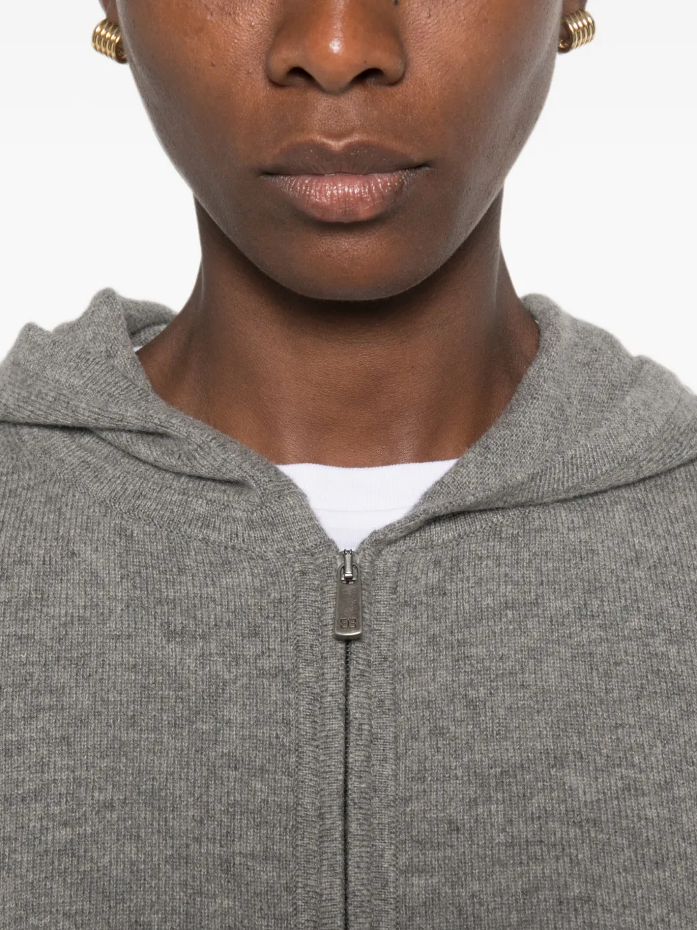 BOMPARD Kasjmier vest Grijs