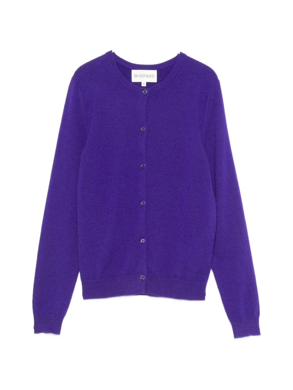 BOMPARD button-up cashmere cardigan - Violett