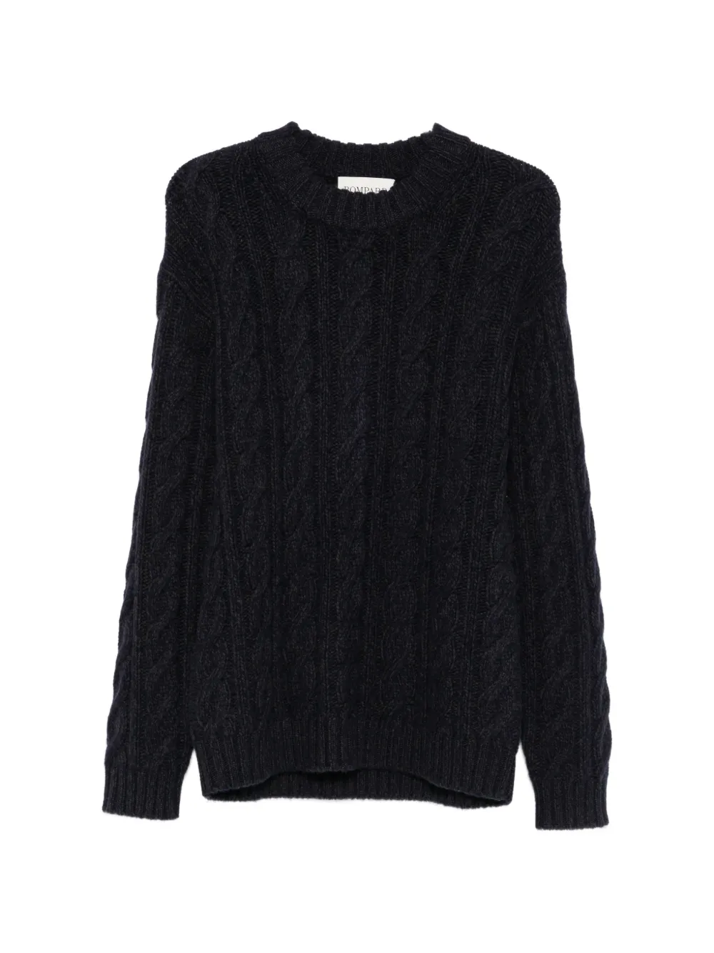 Bompard Cable-knit Cashmere Sweater In Blue