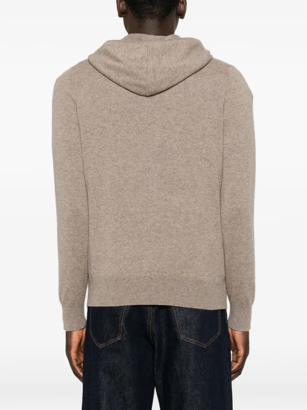 BOMPARD Hoodie met rits Beige