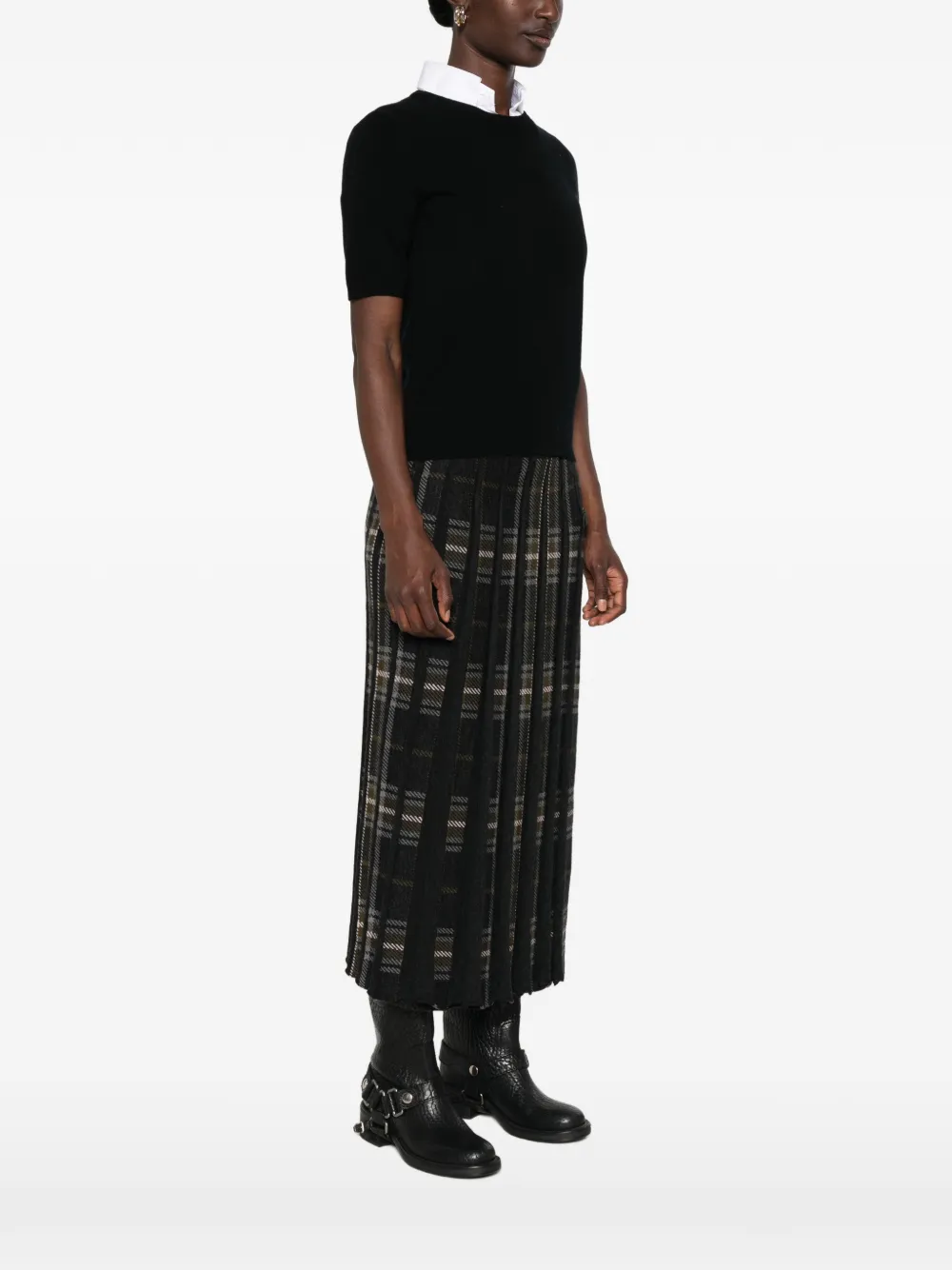 BOMPARD Top met korte mouwen Zwart