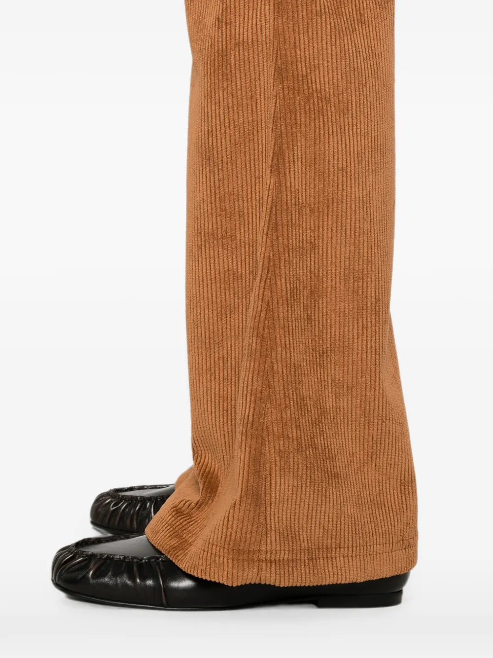 Moncler Flared broek Bruin