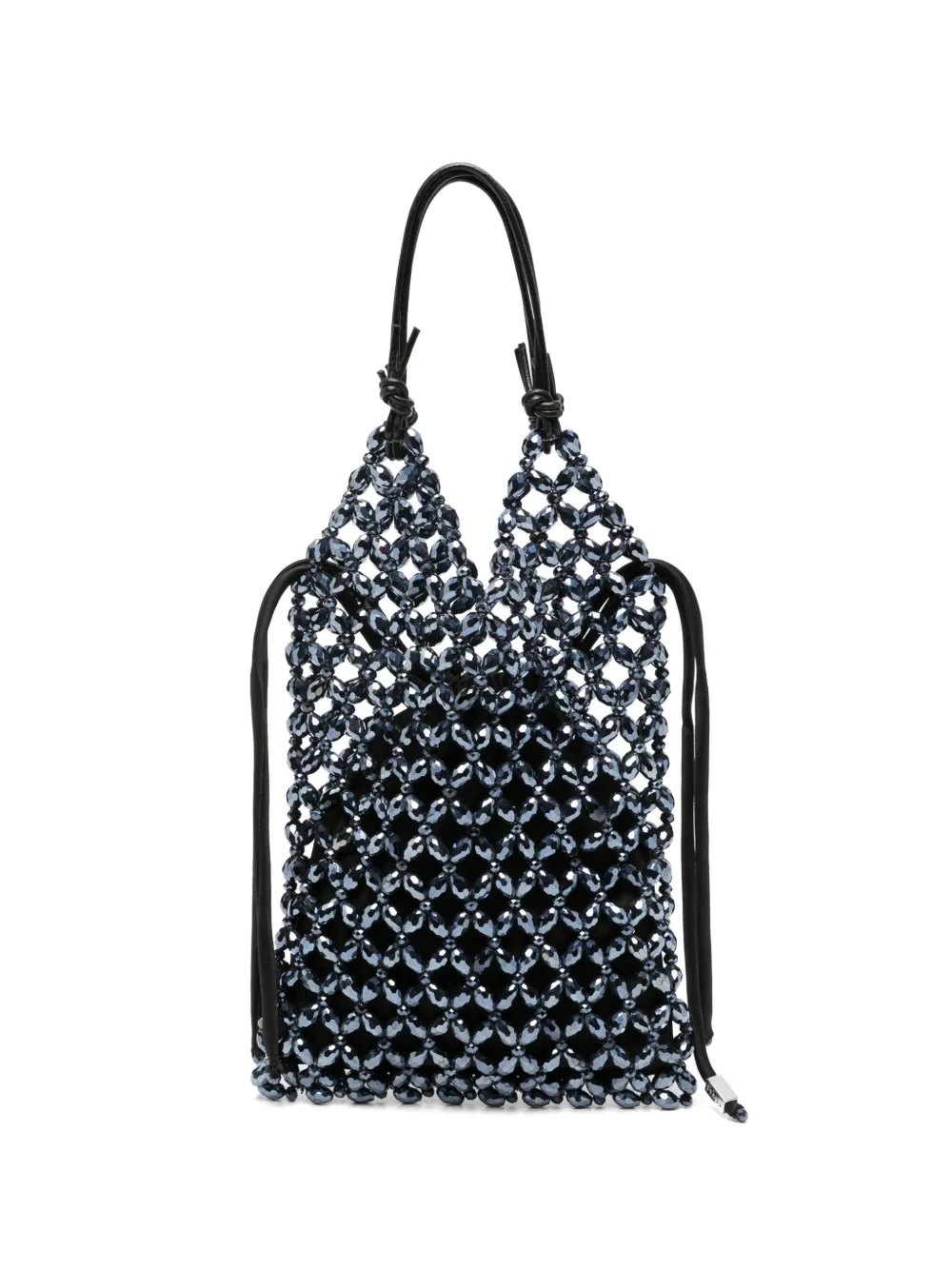 STAUD Karka beaded tote bag - Nero