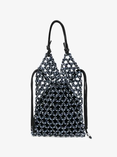 STAUD Karka beaded tote bag