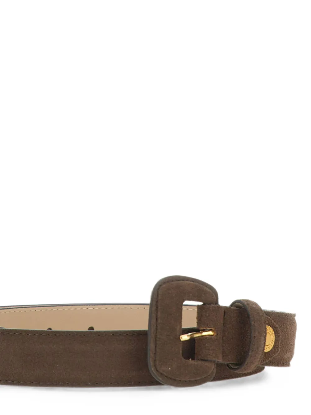 GIANNI CHIARINI Suède gespriem Bruin