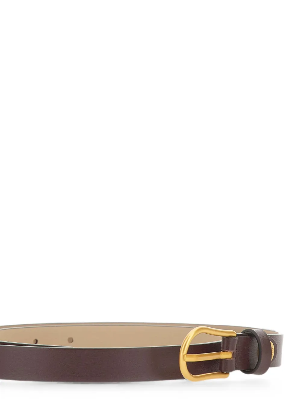 GIANNI CHIARINI Riem met logo Bruin