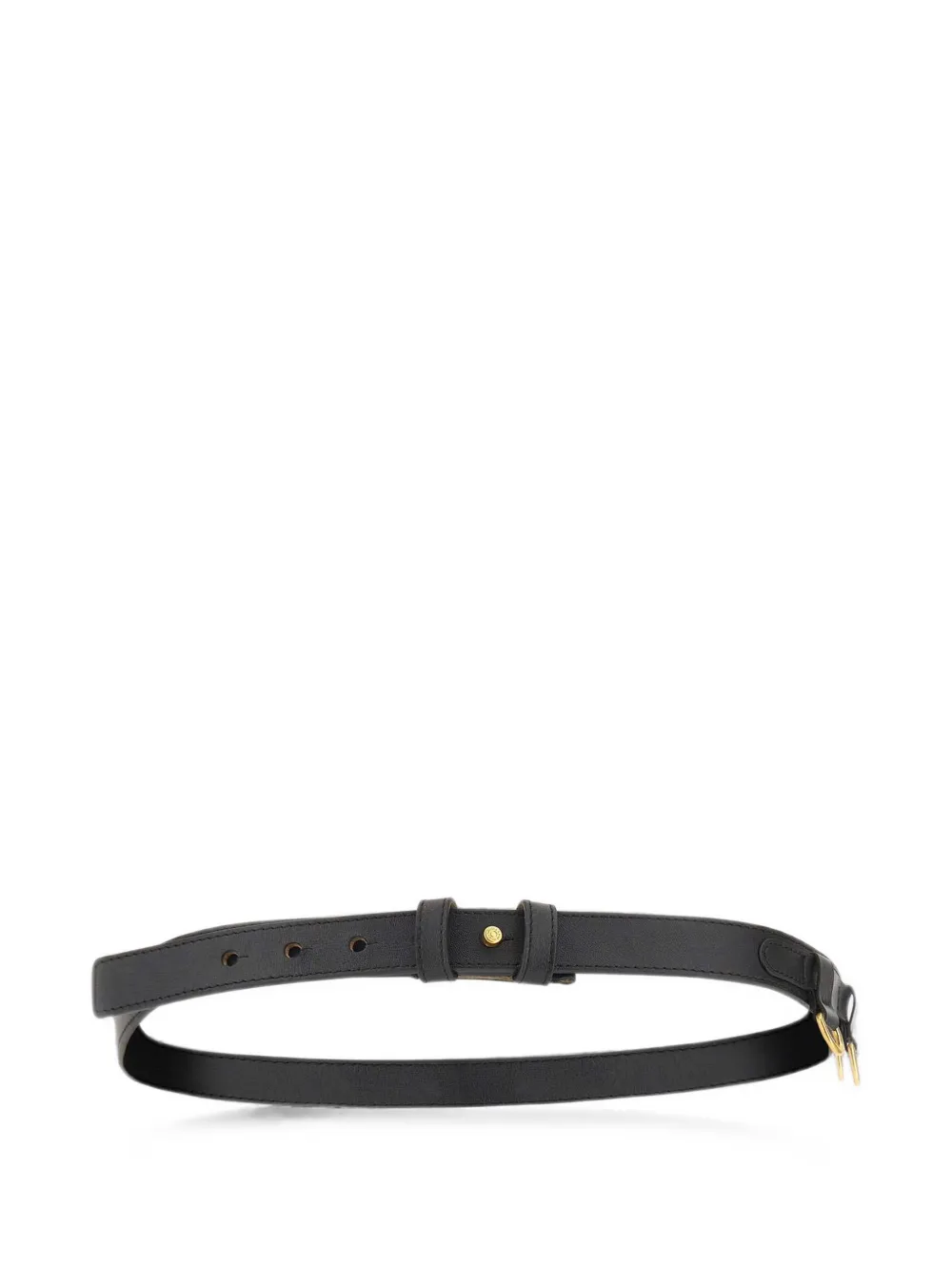 GIANNI CHIARINI leather charm-detail belt - Nero