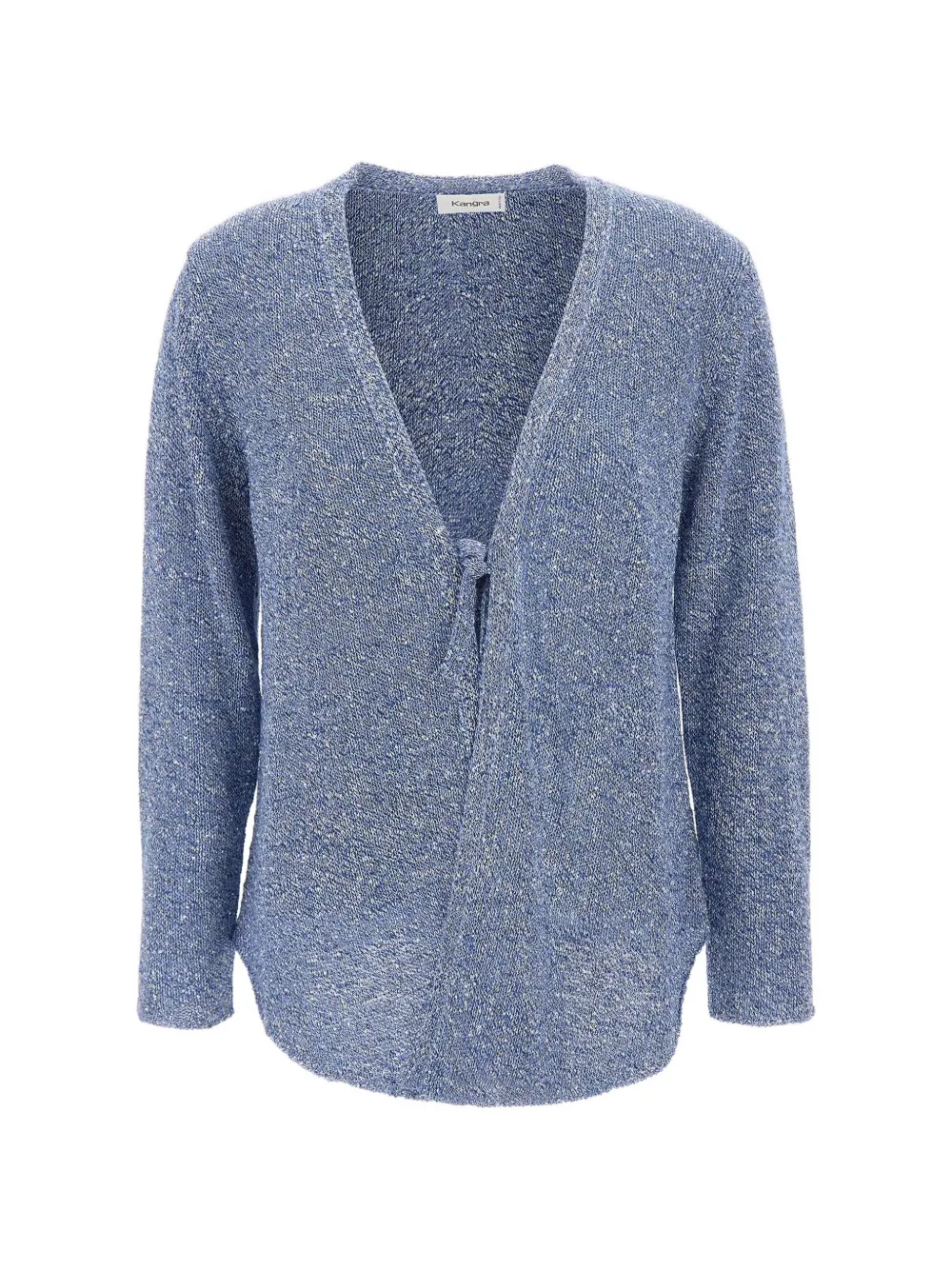 Kangra sequin-embellished asymmetrical cardigan - Blue