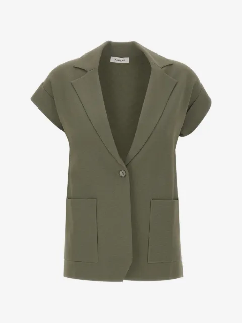 Kangra Kurzärmeliger Strickblazer
