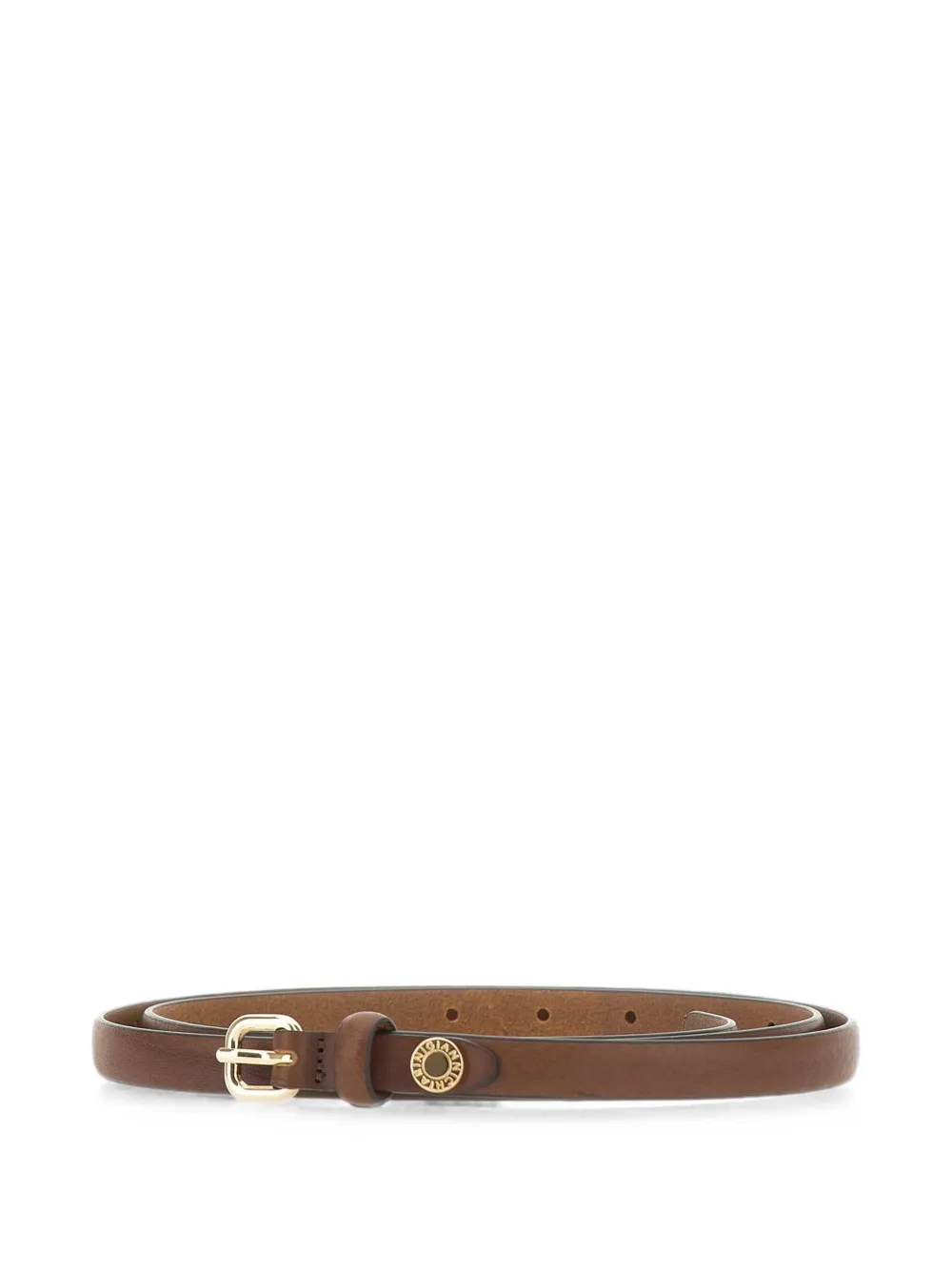 GIANNI CHIARINI Leren riem Bruin