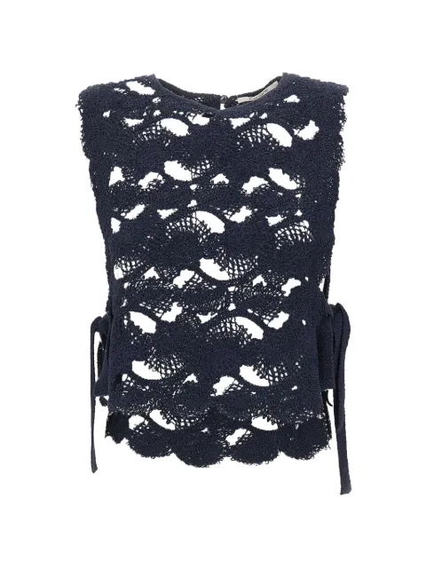 Kangra Cornely-embroidered top