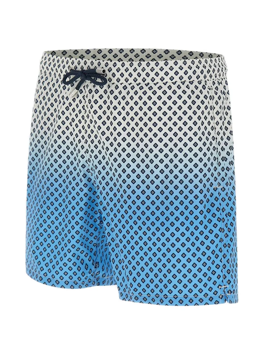 MC2 Saint Barth Lighting zwembroek met strik-print Blauw