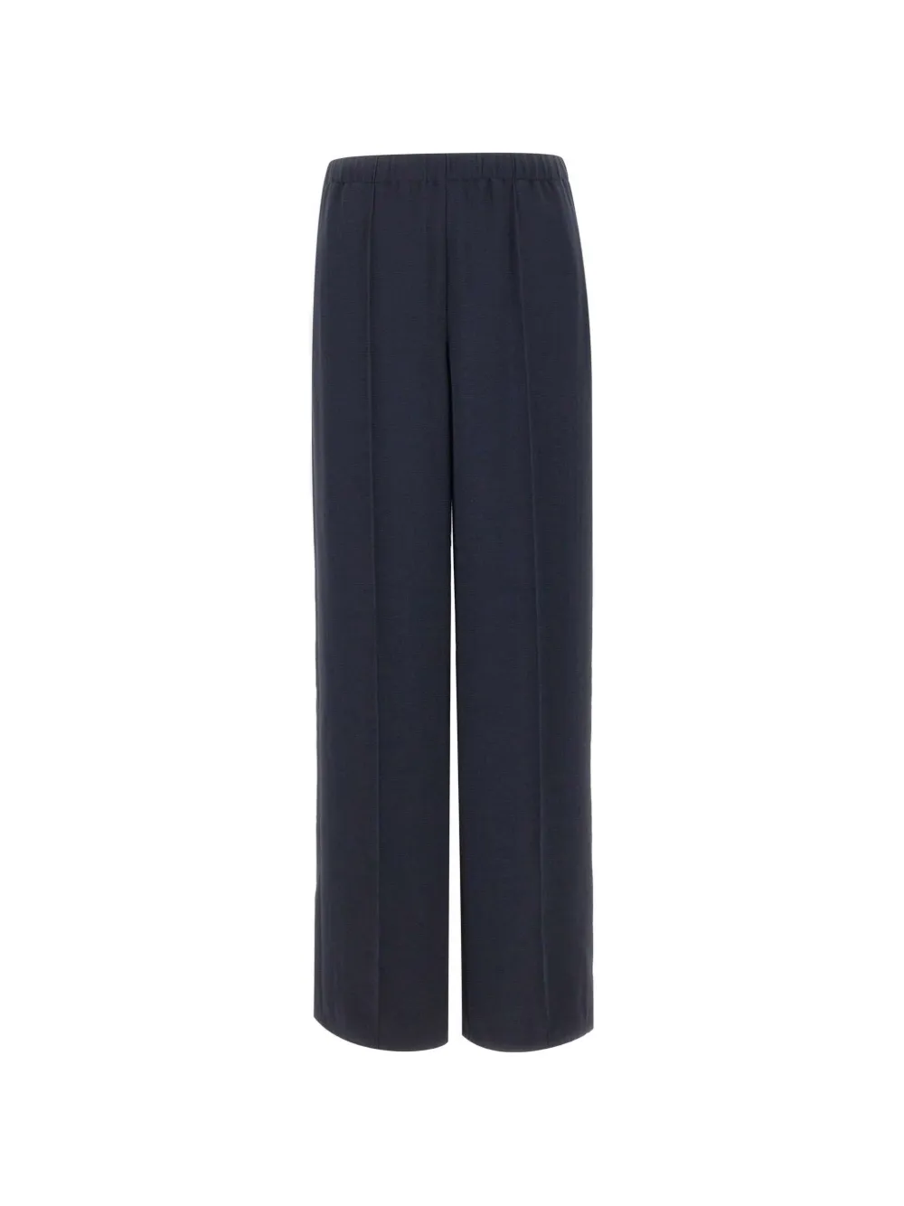 Vince pressed-crease wide-leg trousers - Blu