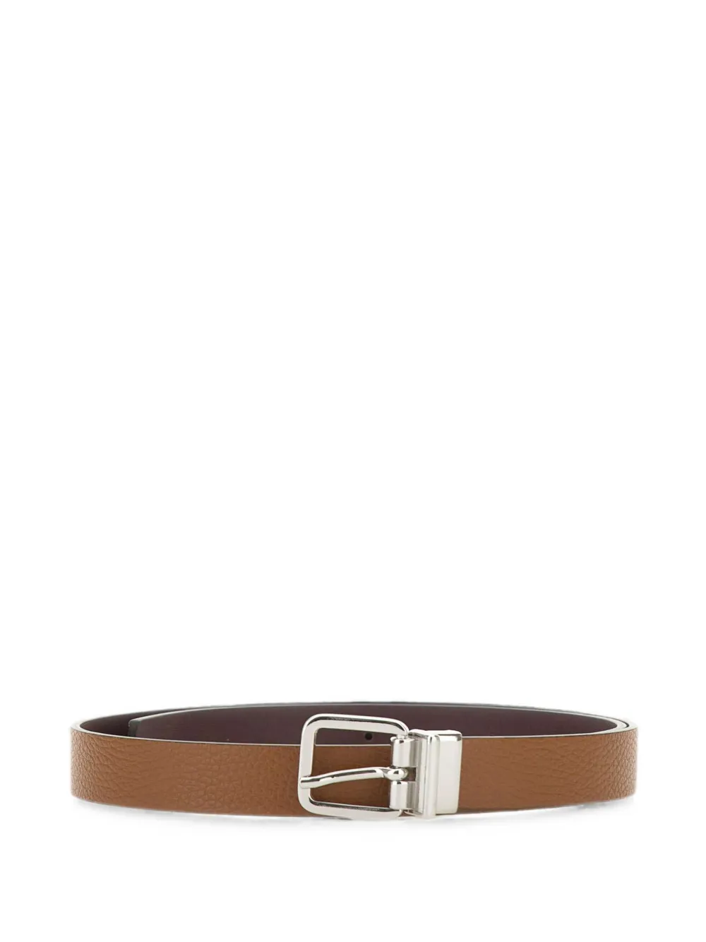GIANNI CHIARINI reversible leather belt - Marrone