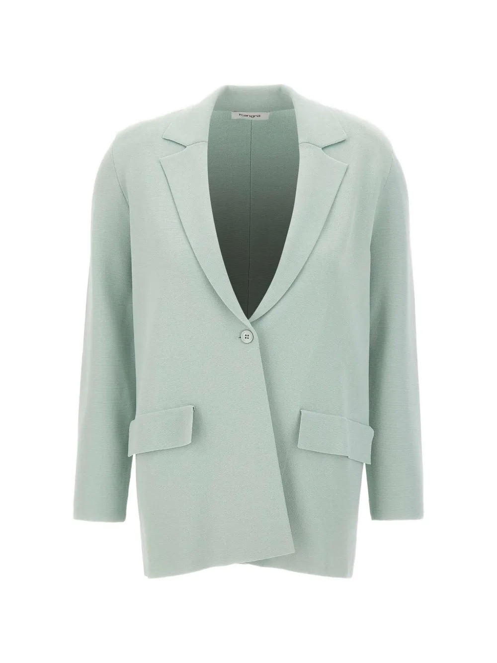 Kangra single-breasted Milano-stitch blazer - Blue