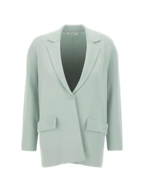 Kangra single-breasted Milano-stitch blazer