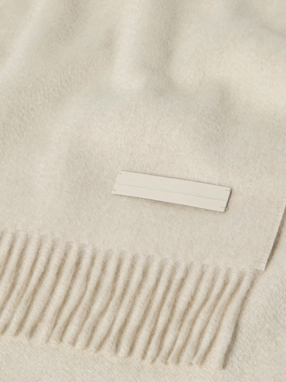 Zegna Oasi kasjmier sjaal Beige