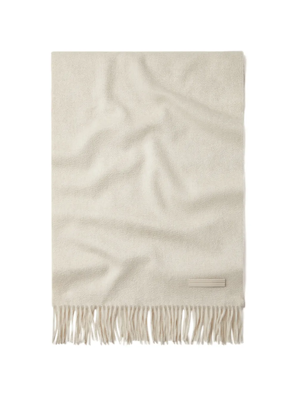 Zegna cream white Oasi cashmere scarf · One Size