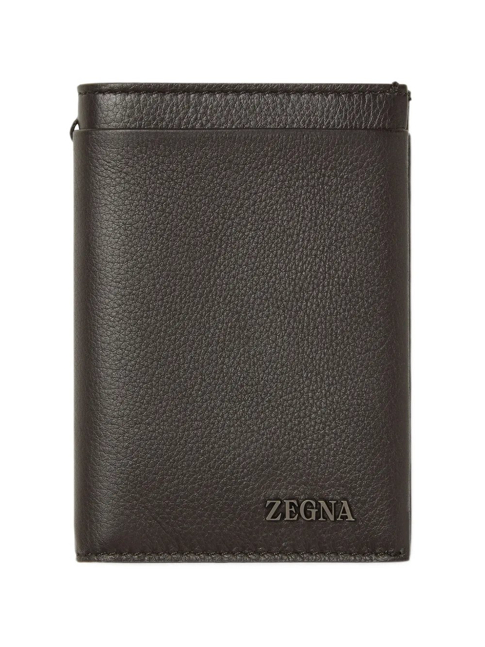 Zegna Portafoglio Secondskin - Marrone