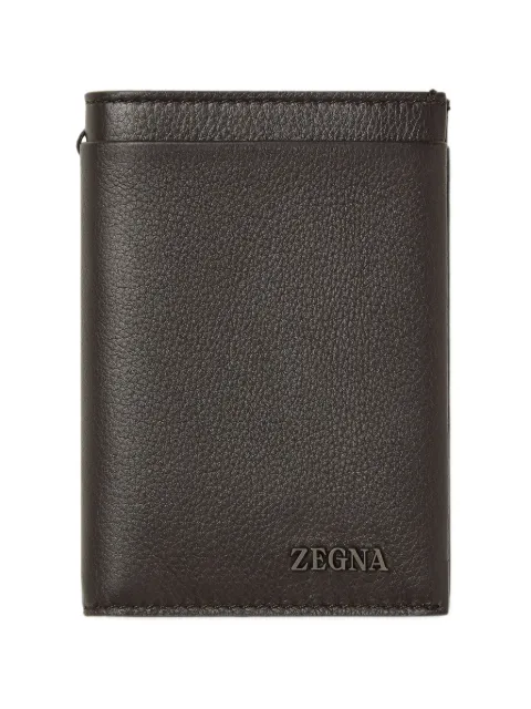 Zegna dark-brown Secondskin wallet