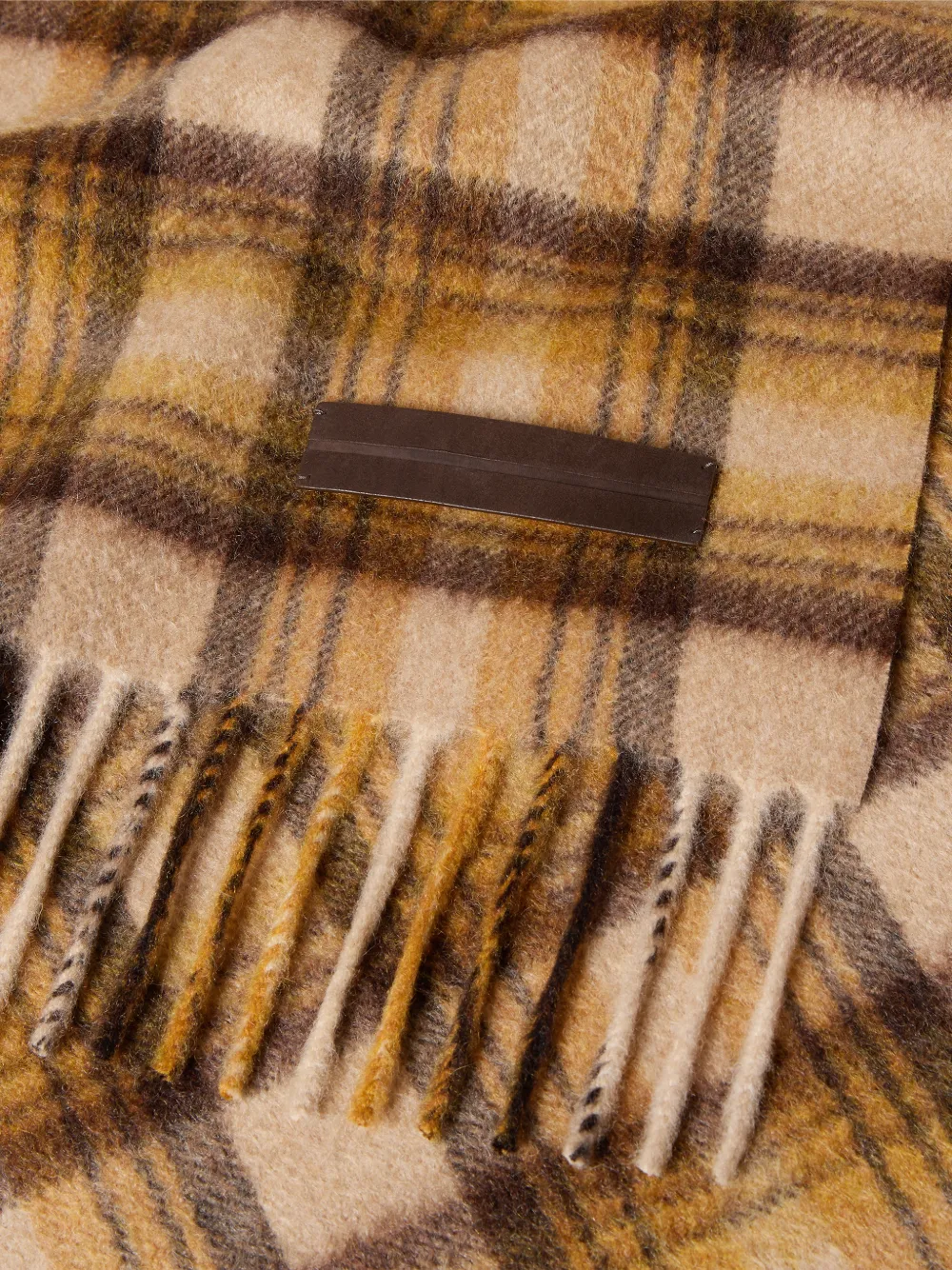 Zegna Oasi cashmere scarf Beige