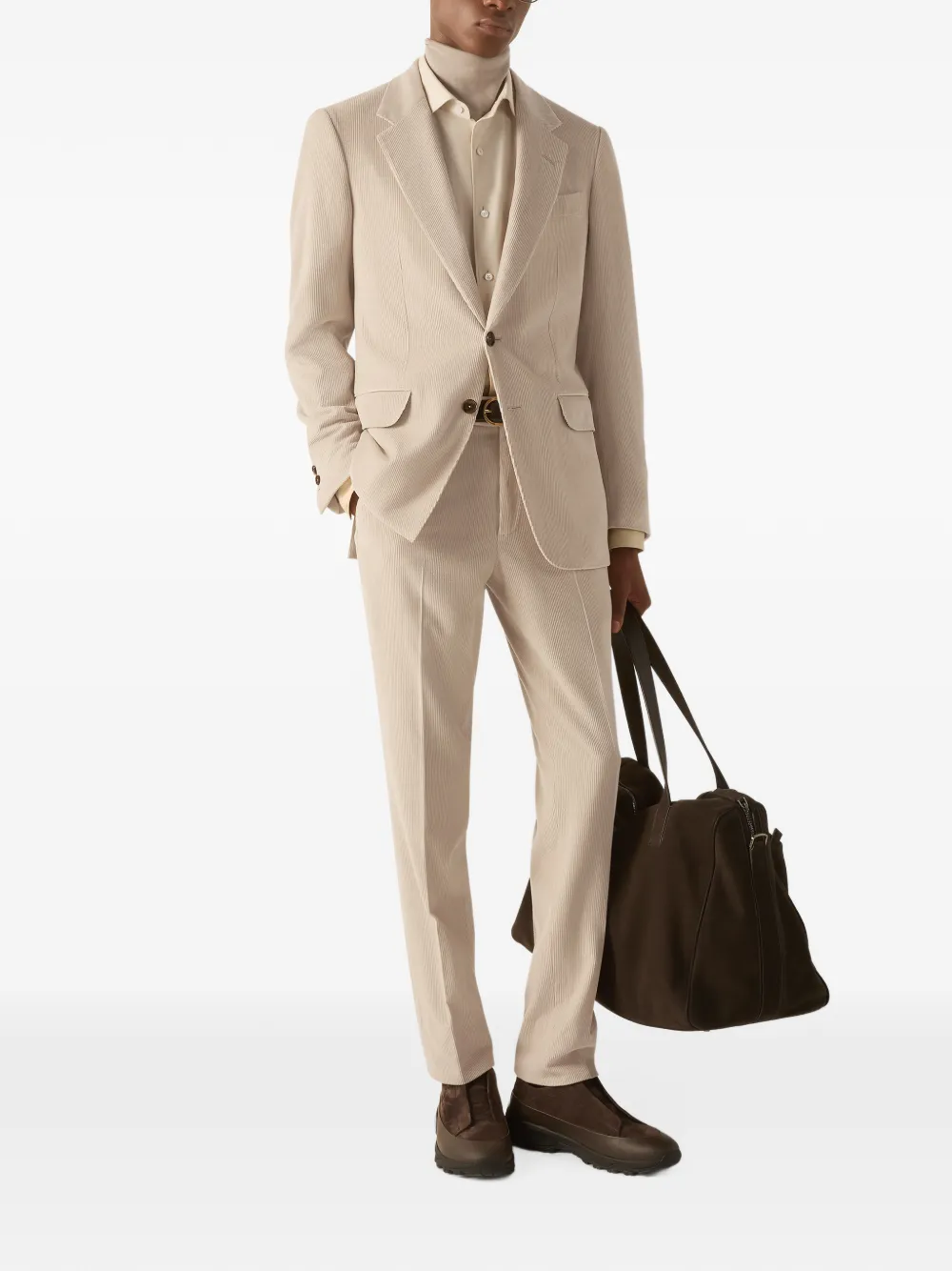 Zegna Jack met koord Beige