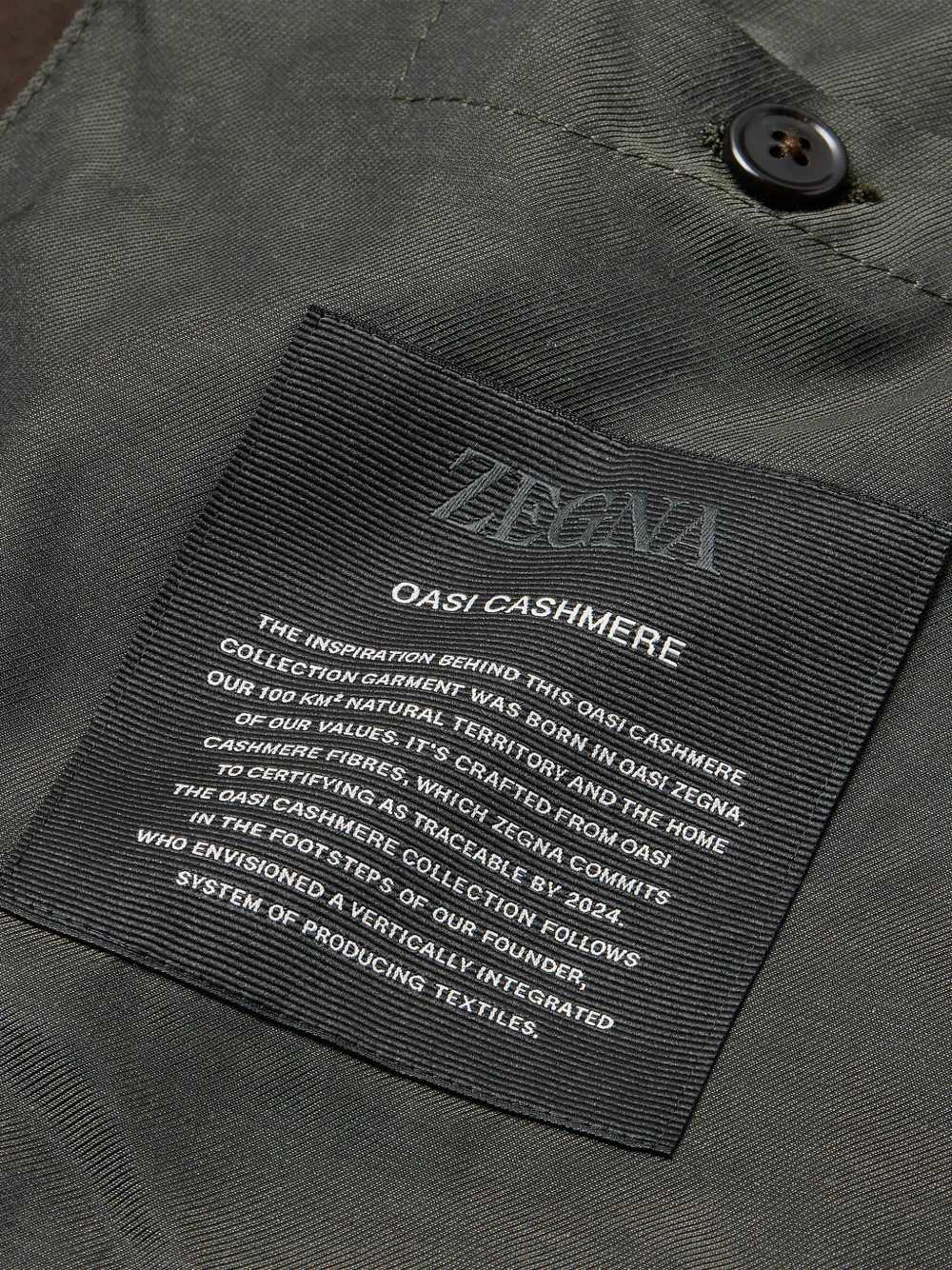 Zegna Oasi kasjmier chore jack Bruin