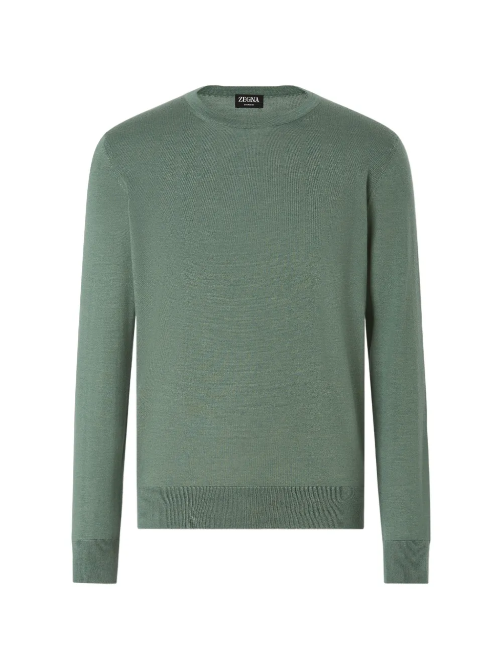 Zegna light-green Cashseta crewneck sweater