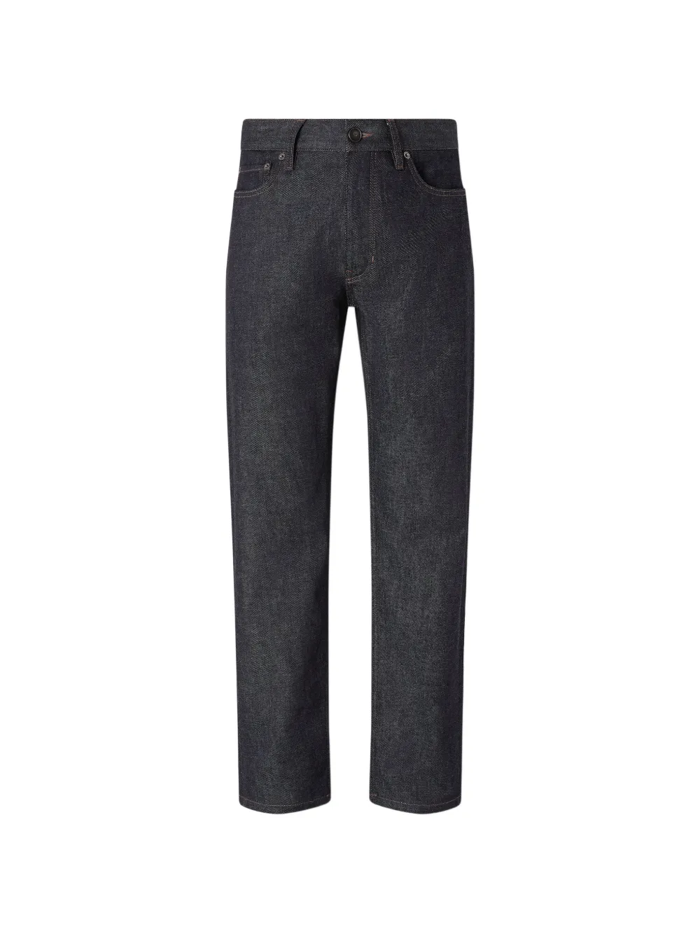 Zegna blue stretch cotton and cashmere Roccia jeans