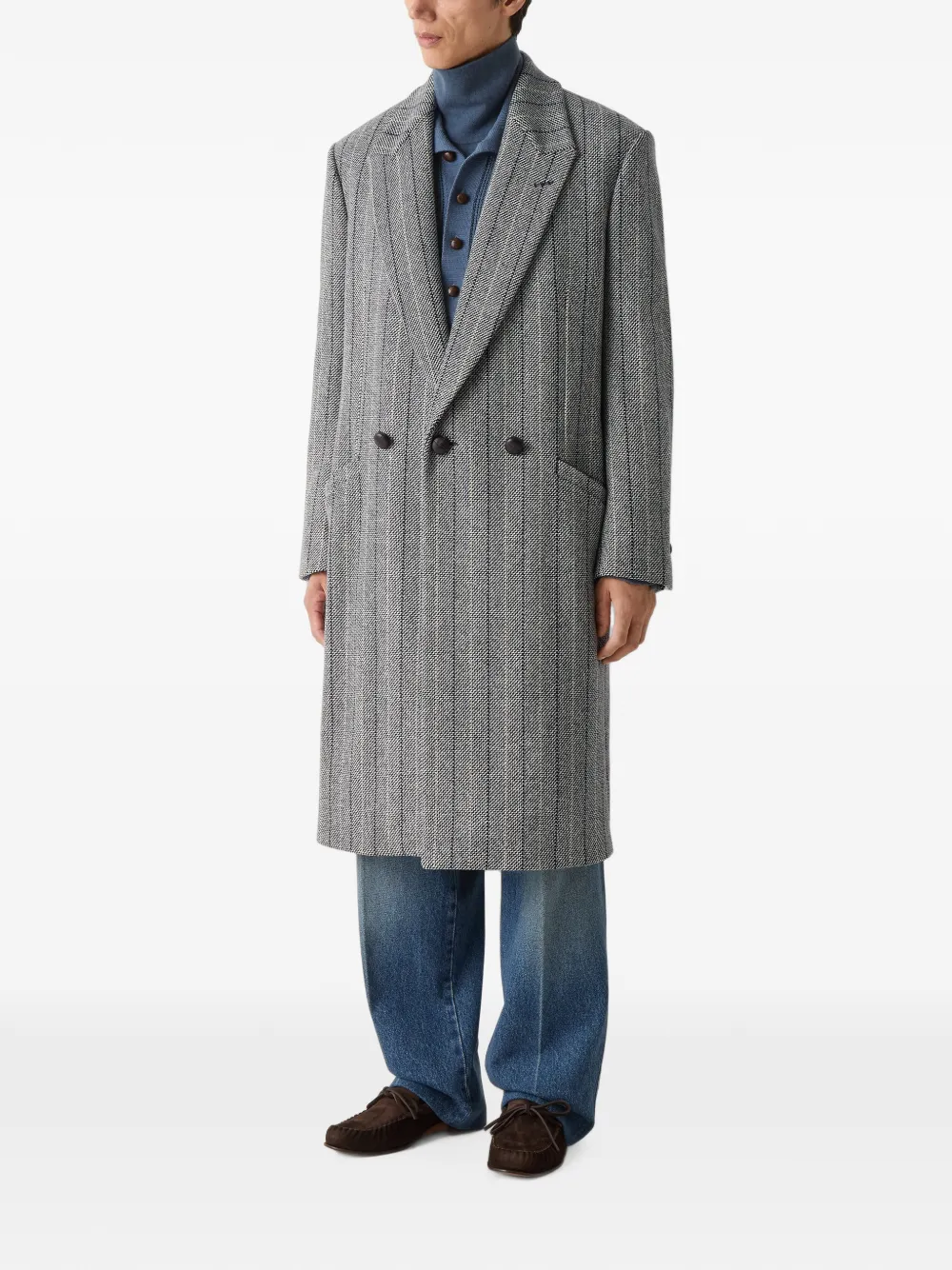 Zegna Trofeo Selection wollen jas Grijs