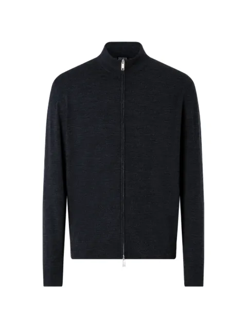 Zegna Trofeo 15milmil15 wool full zip cardigan