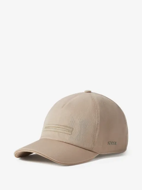 Zegna gorra de béisbol Motorin de microfibra