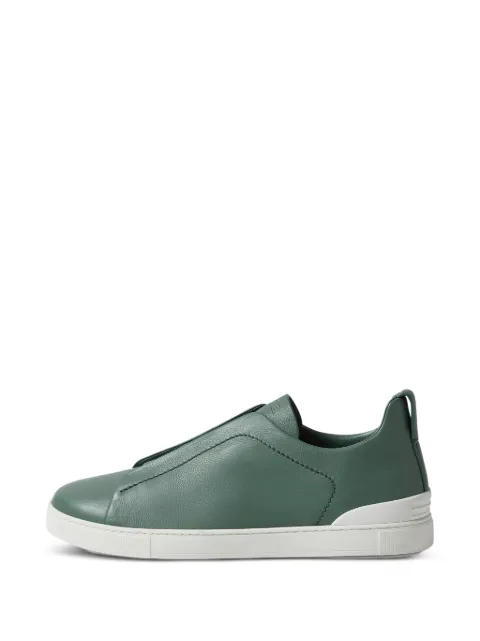 Zegna light green Triple Stitch™ SECONDSKIN sneakers