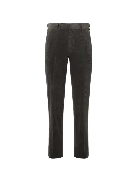 Zegna dark-olive-green Cashco pants