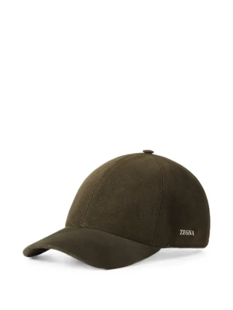 Zegna green SECONDSKIN baseball cap