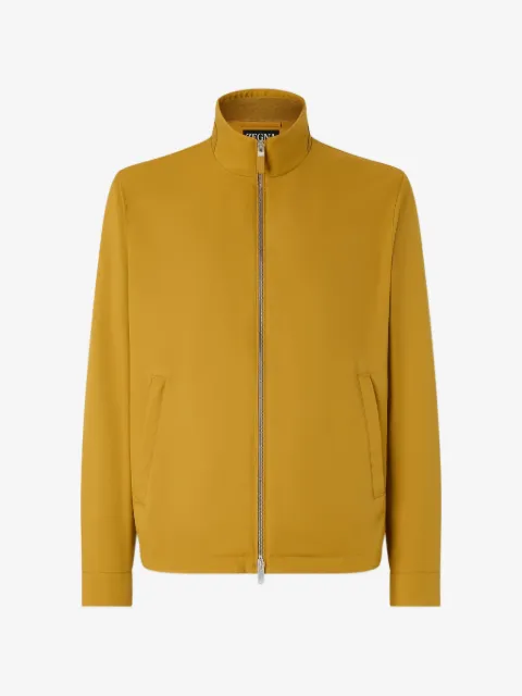 Zegna yellow microfiber Motorin 100cc blouson