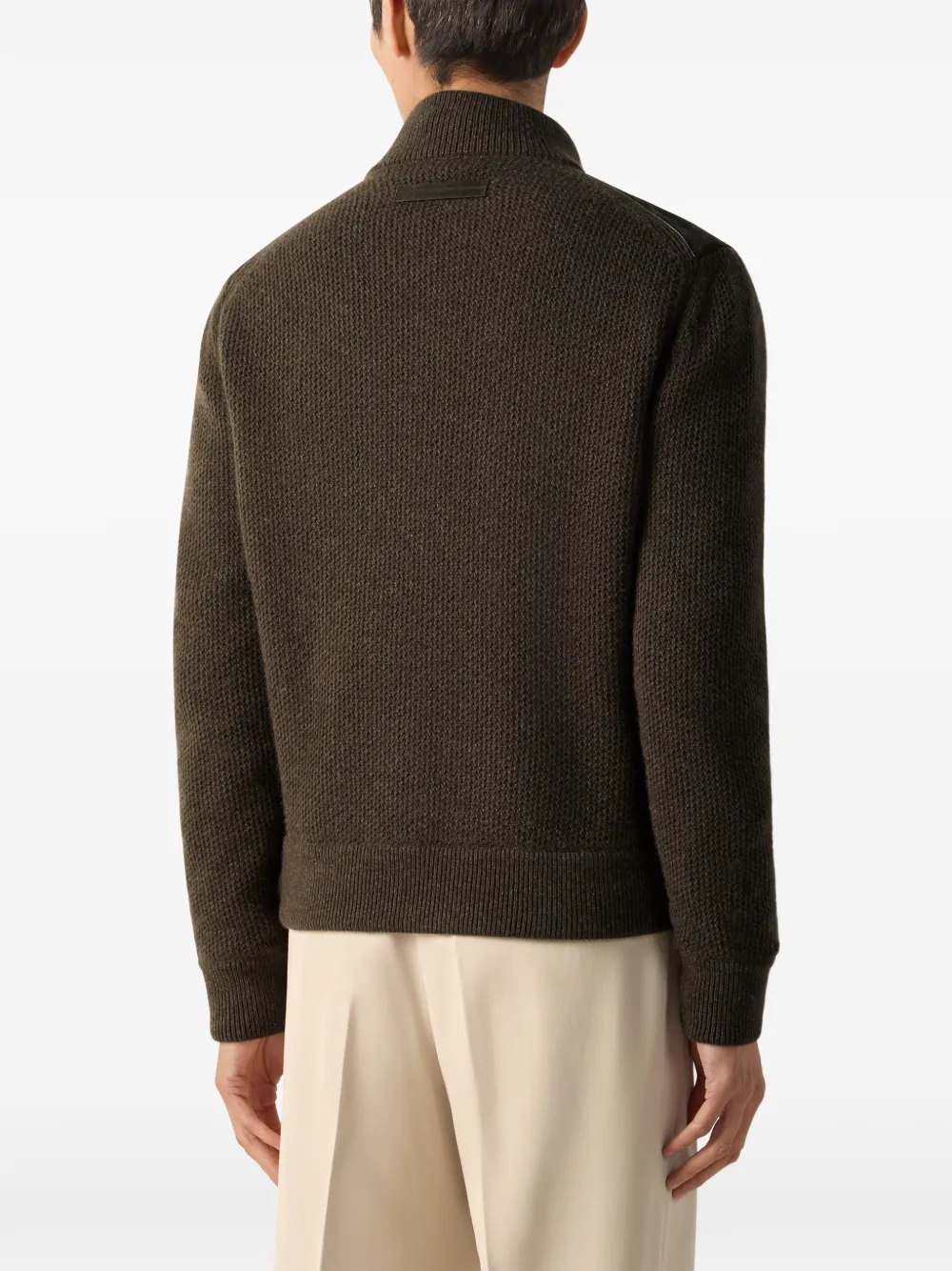Zegna Oasi kasjmier jack Bruin