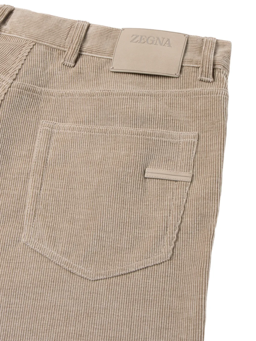 Zegna light-taupe Cashco Roccia pants Beige