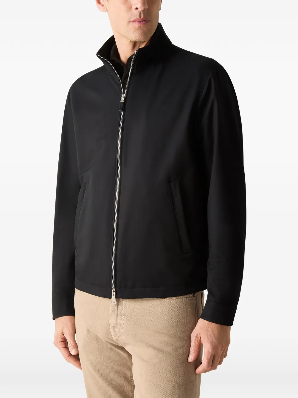 Zegna Motorin 100cc microvezel jack Zwart