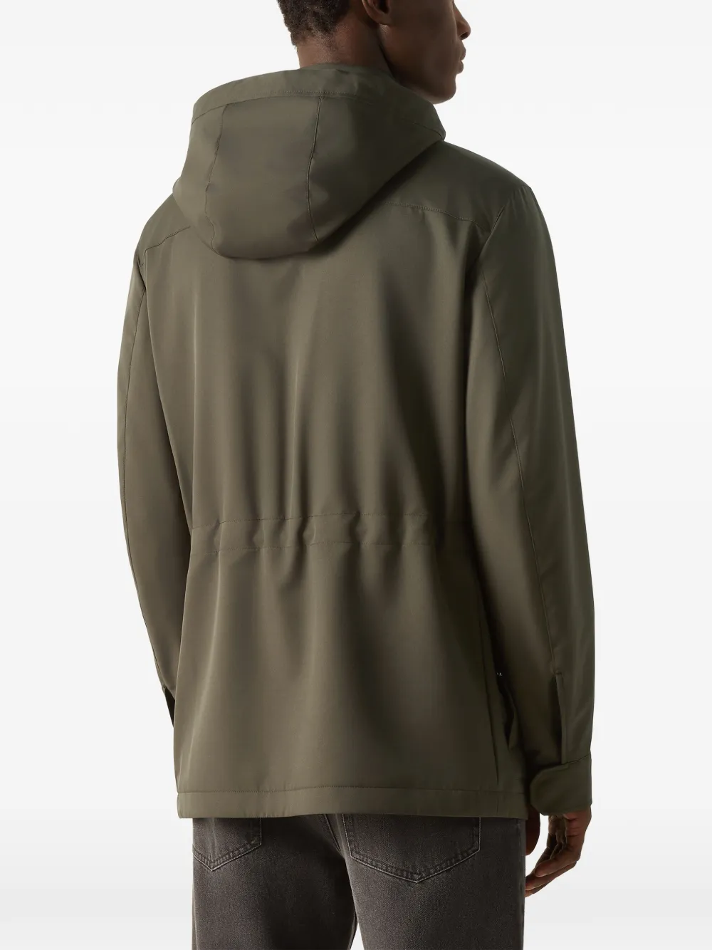 Zegna Motorin 300cc jas van microvezel Groen