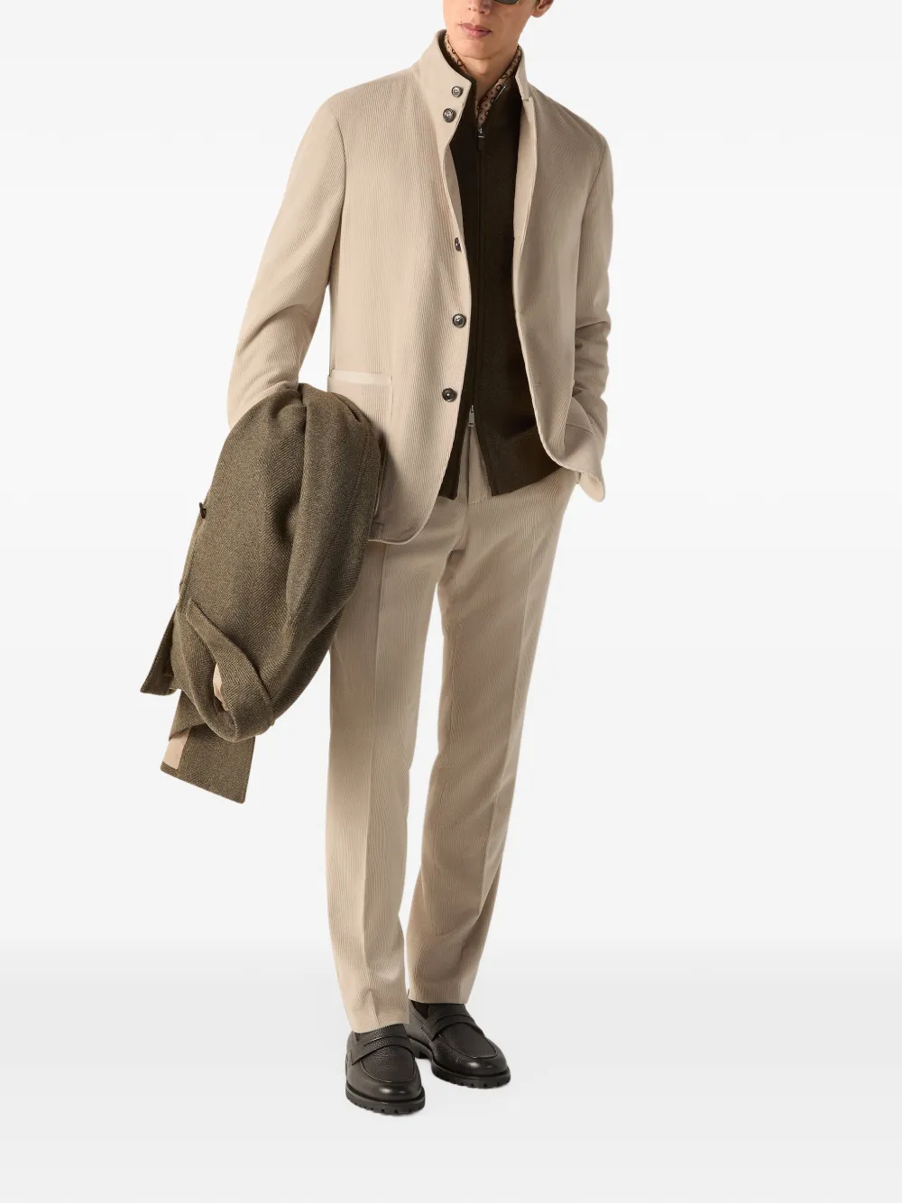 ZEGNA 코듀로이 바지