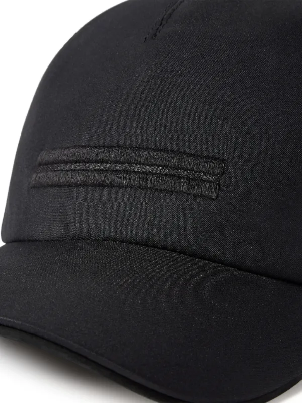 Zegna Microfiber Motorin Baseball Cap | Black | FARFETCH AO