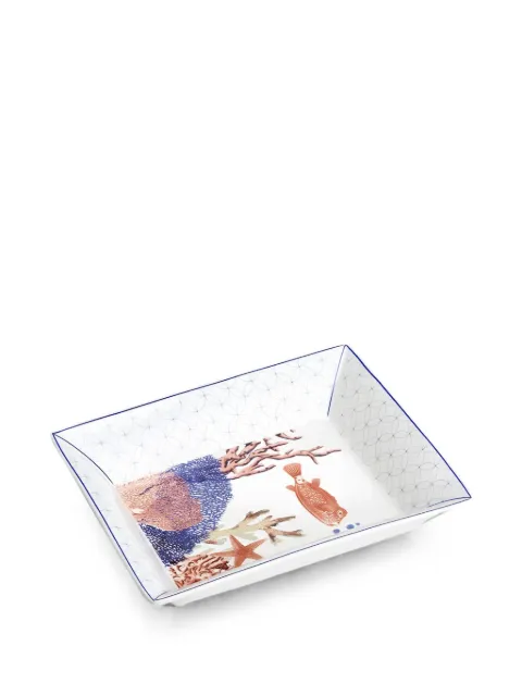 L'OCA NERA Milos marine-print tray