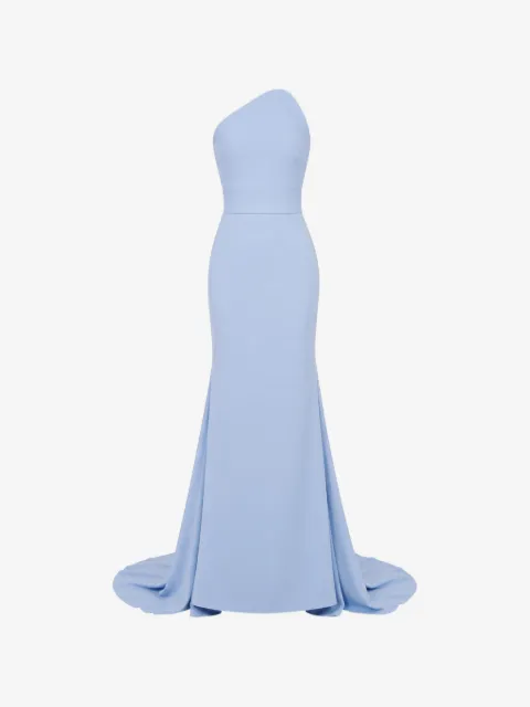 Solace London Seraphina one-shoulder maxi dress